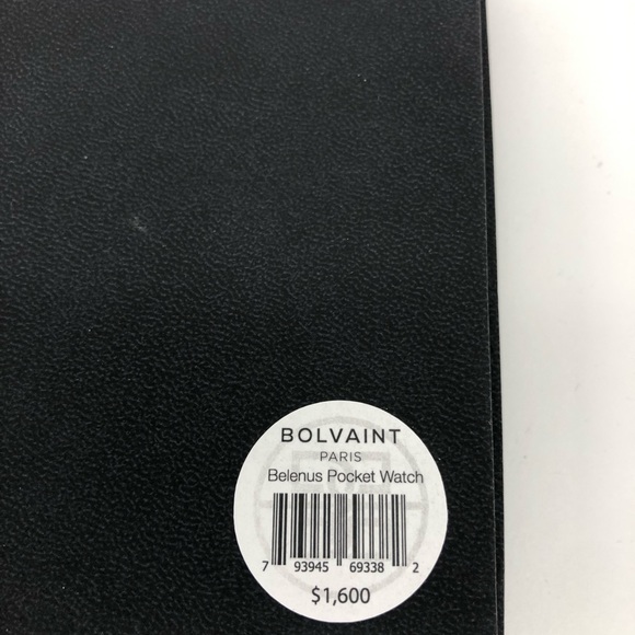 Pocket Watch NEW IN BOX Bolviant Paris Traditional Silver in Colour - Picture 5 of 6